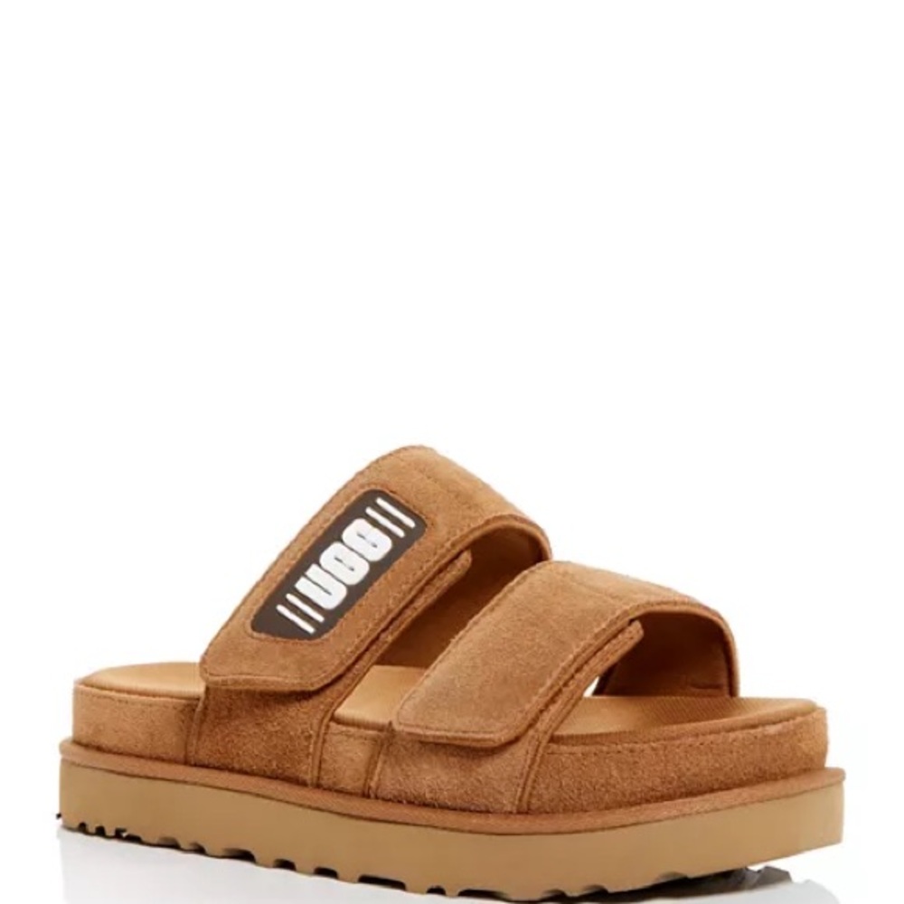 UGG Like New Brown Slide Sandals